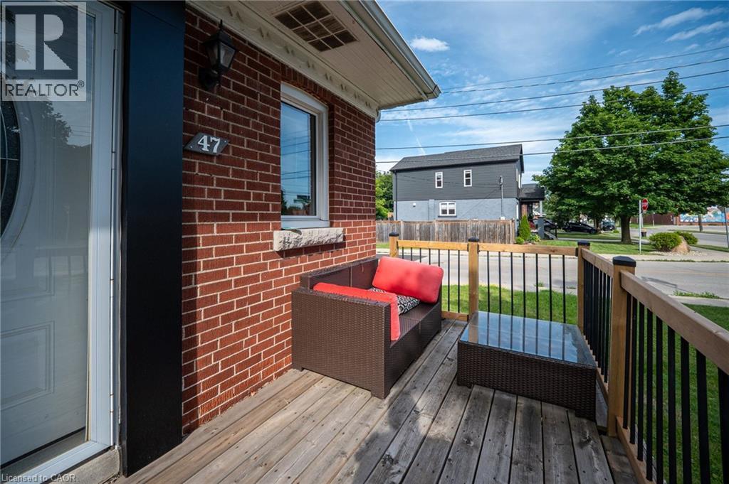 47 Brucedale Avenue E, Hamilton, ON - Outdoor With Deck Patio Veranda With Exterior