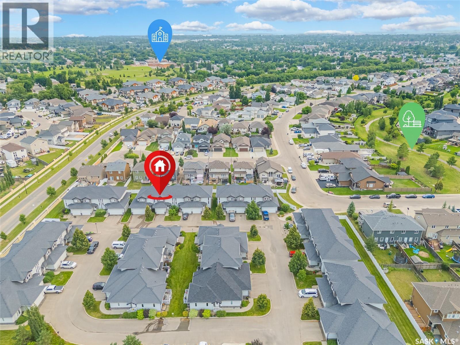 13 547 East Hampton Boulevard, Saskatoon, SK - Outdoor With View
