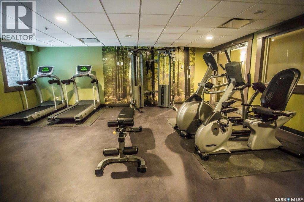210 1220 Blackfoot Drive, Regina, SK - Indoor Photo Showing Gym Room