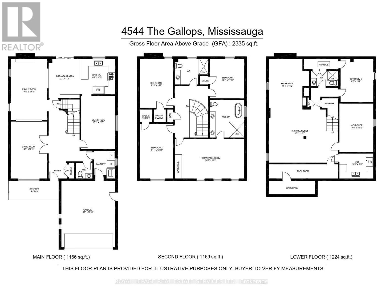 Central Hall Layout - 4544 The Gallops, Mississauga, ON - Other
