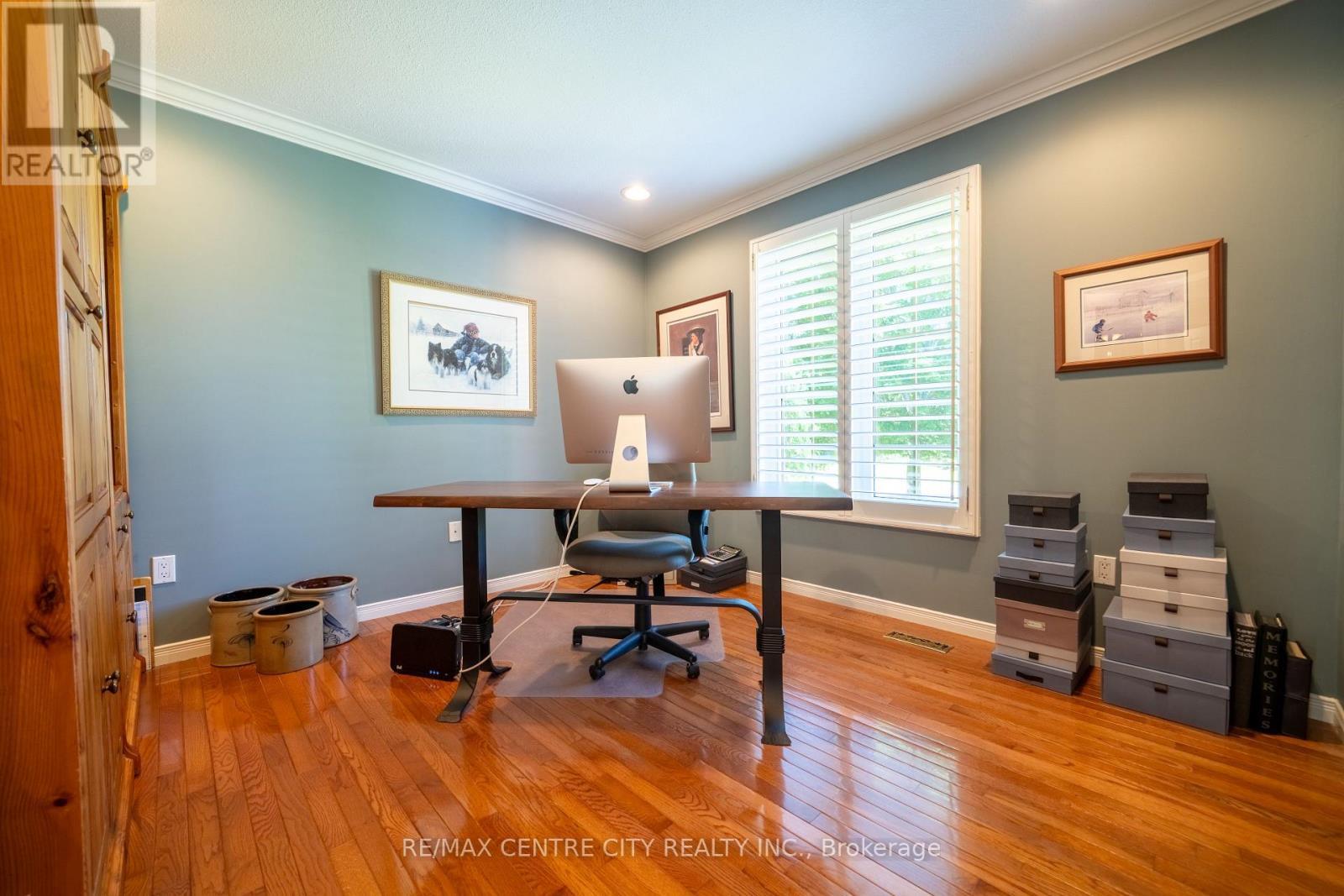 61 Aberdeen Drive, Middlesex Centre (Coldstream), ON - Indoor Photo Showing Office