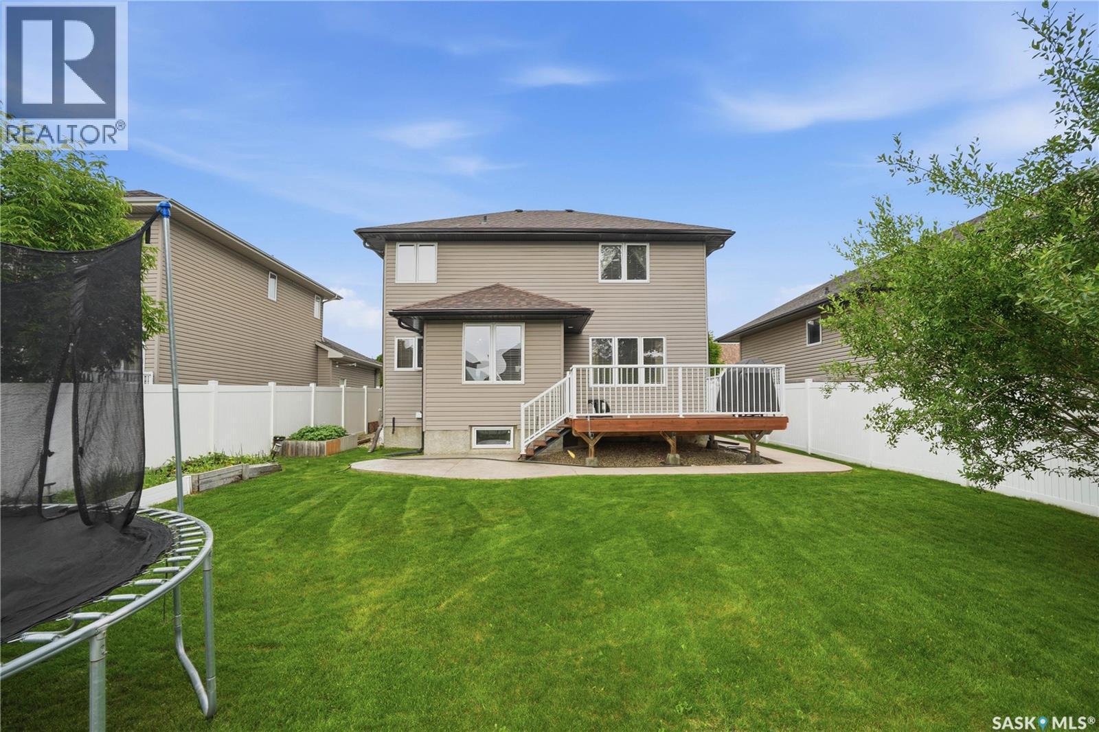 110 Stepney Crescent, Saskatoon, SK - Outdoor With Deck Patio Veranda