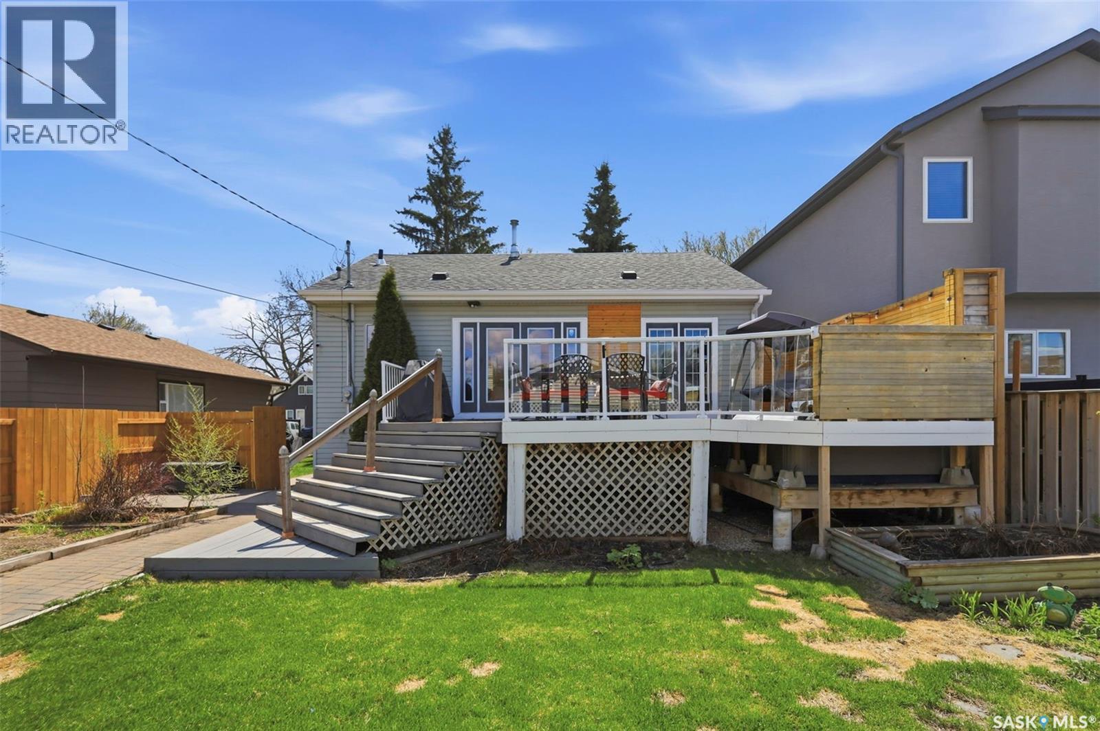 816 Empress Street, Saskatoon, SK - Outdoor With Deck Patio Veranda With Exterior