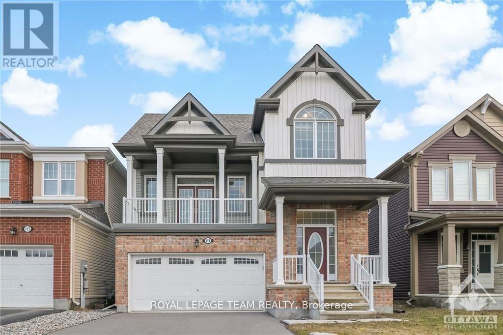 114 Bartonia Circle, Ottawa, ON - Outdoor With Balcony With Facade