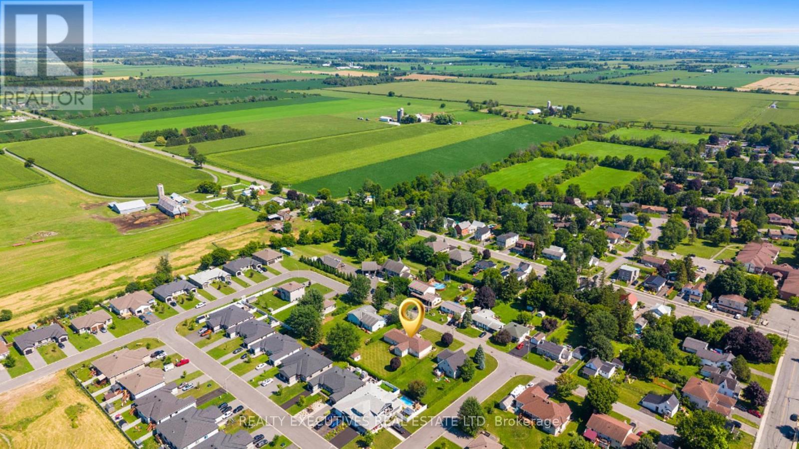 Aerial View - 434 Queen Street, North Dundas, ON - Outdoor With View