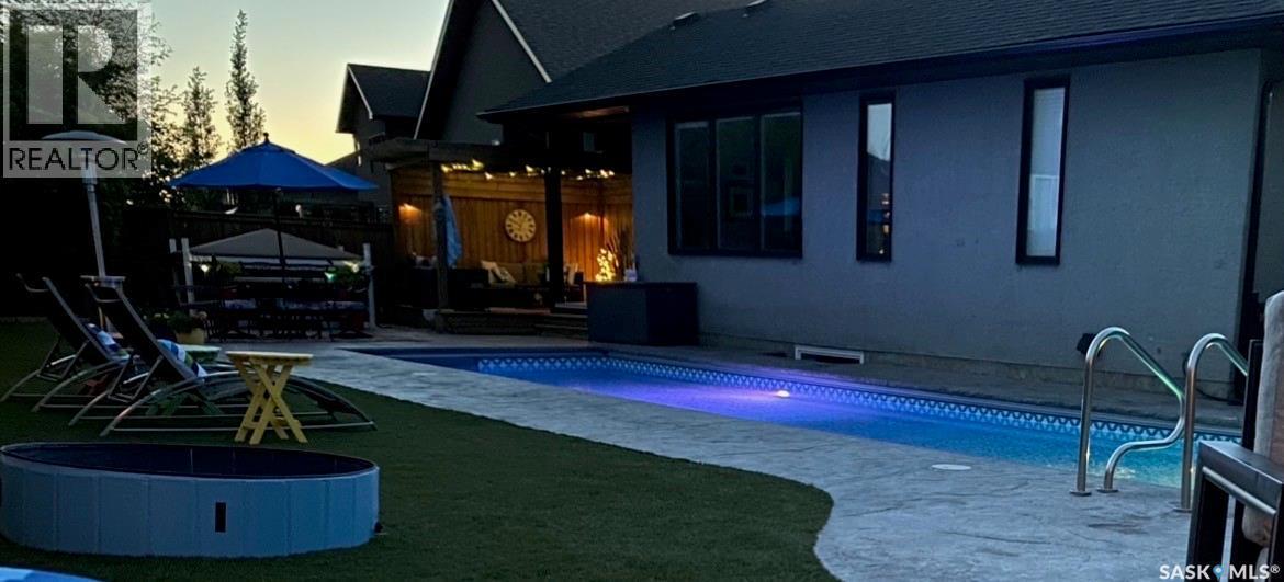 419 Paton Place, Saskatoon, SK - Outdoor With In Ground Pool With Deck Patio Veranda