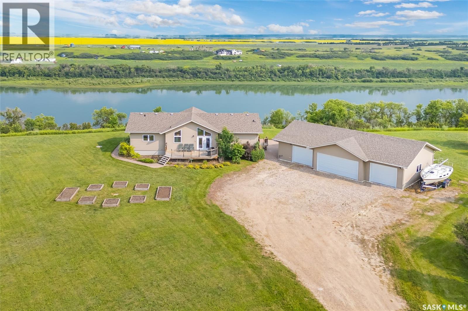 Roberts Riverfront Acreage, South Saskatchewan River, SK - Outdoor With Body Of Water With View