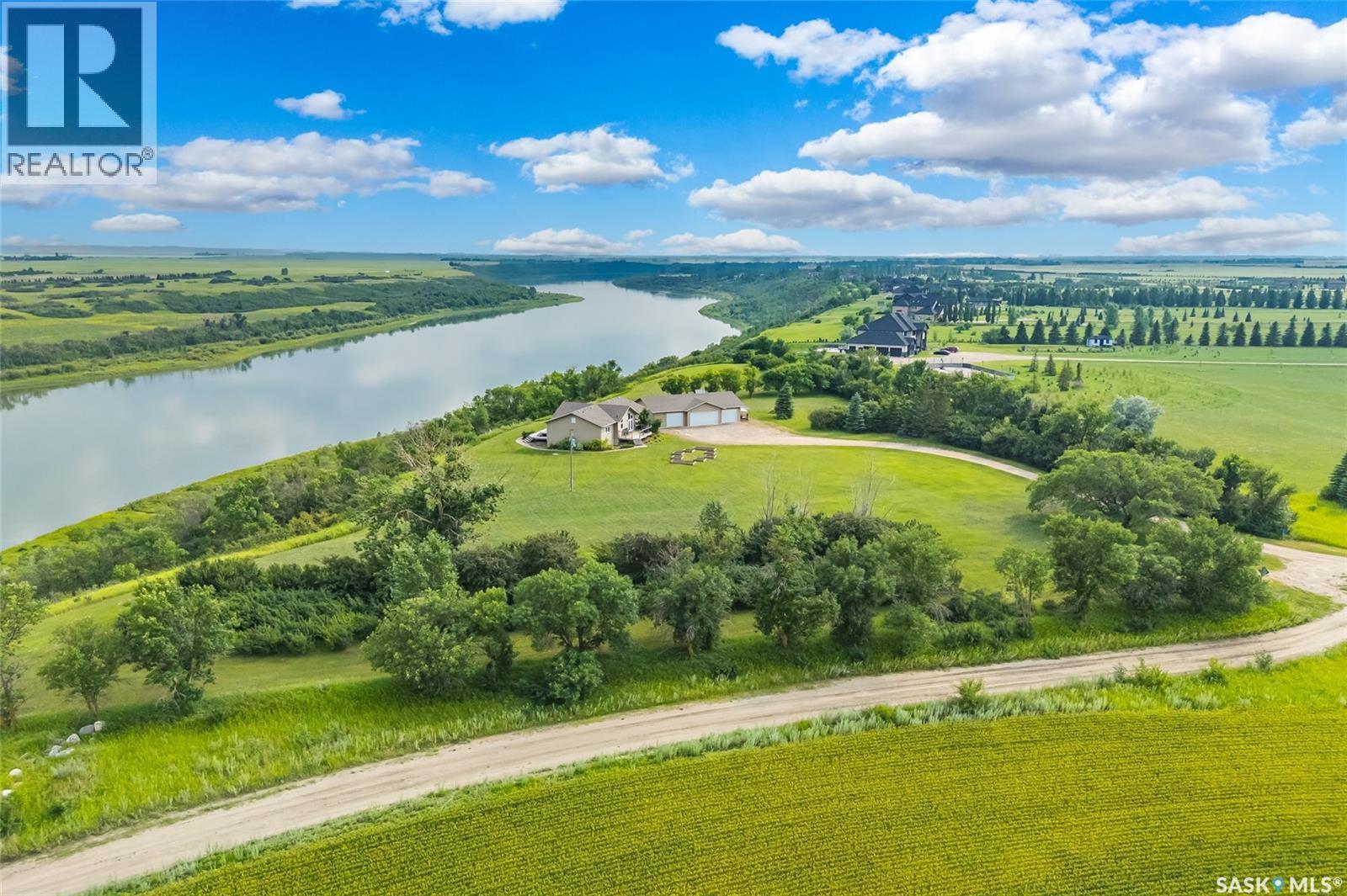 Roberts Riverfront Acreage, South Saskatchewan River, SK - Outdoor With View