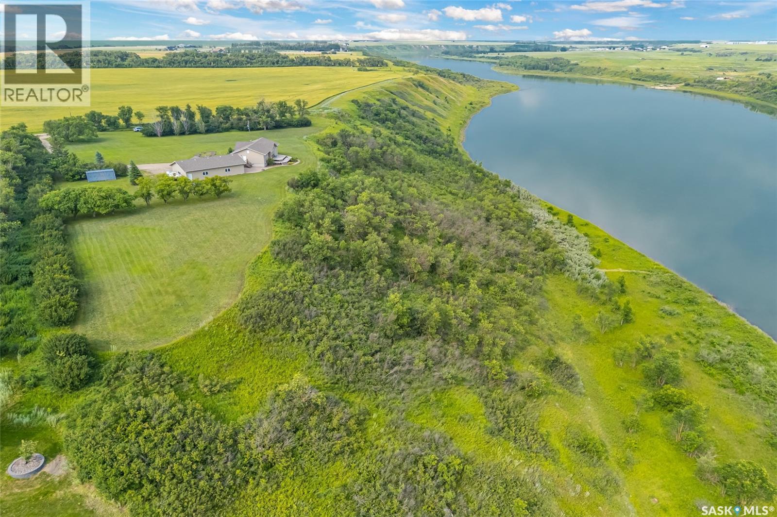 Roberts Riverfront Acreage, South Saskatchewan River, SK - Outdoor With Body Of Water With View