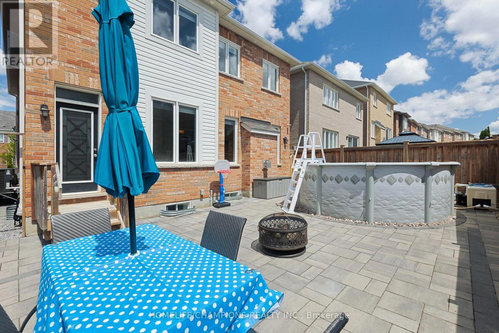993 Dragonfly Avenue, Pickering, ON - Outdoor With Above Ground Pool With Exterior
