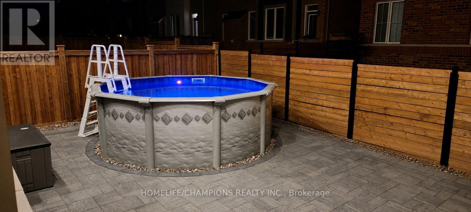 993 Dragonfly Avenue, Pickering, ON - Outdoor With Above Ground Pool