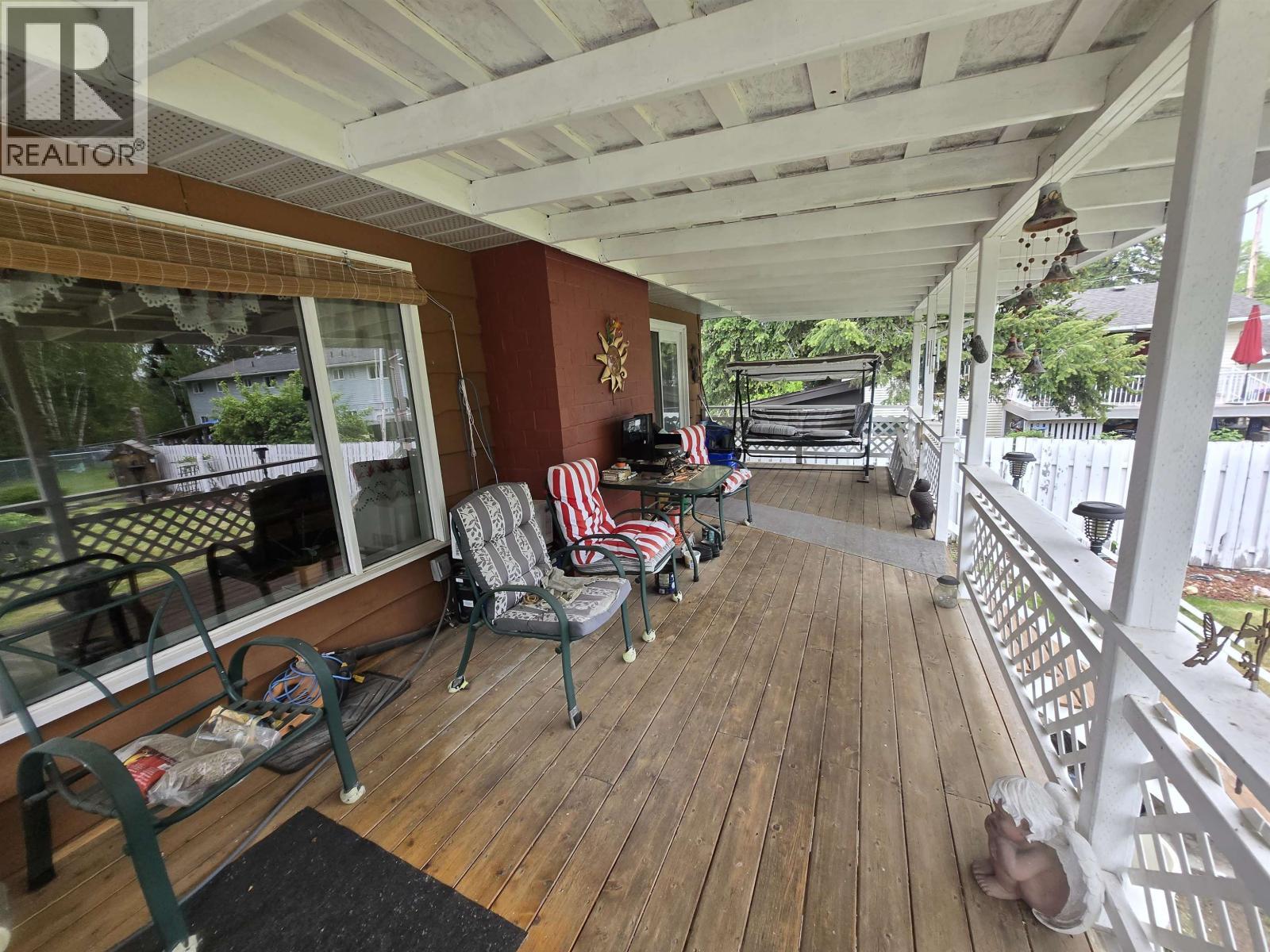 575 Harcourt Avenue, Quesnel, BC - Outdoor With Deck Patio Veranda With Exterior