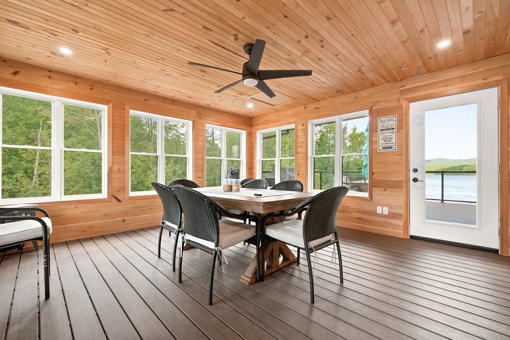 Solarium/Verrière - 219 Ch. Tripp, Sheenboro, QC - Indoor Photo Showing Dining Room