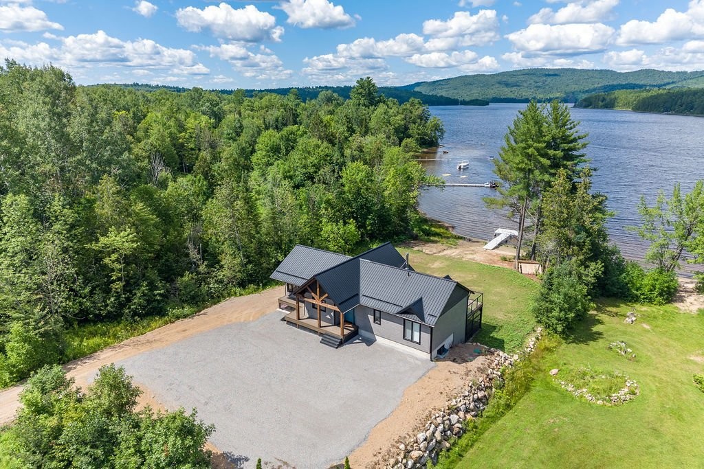 Photo aérienne - 219 Ch. Tripp, Sheenboro, QC - Outdoor With Body Of Water With View