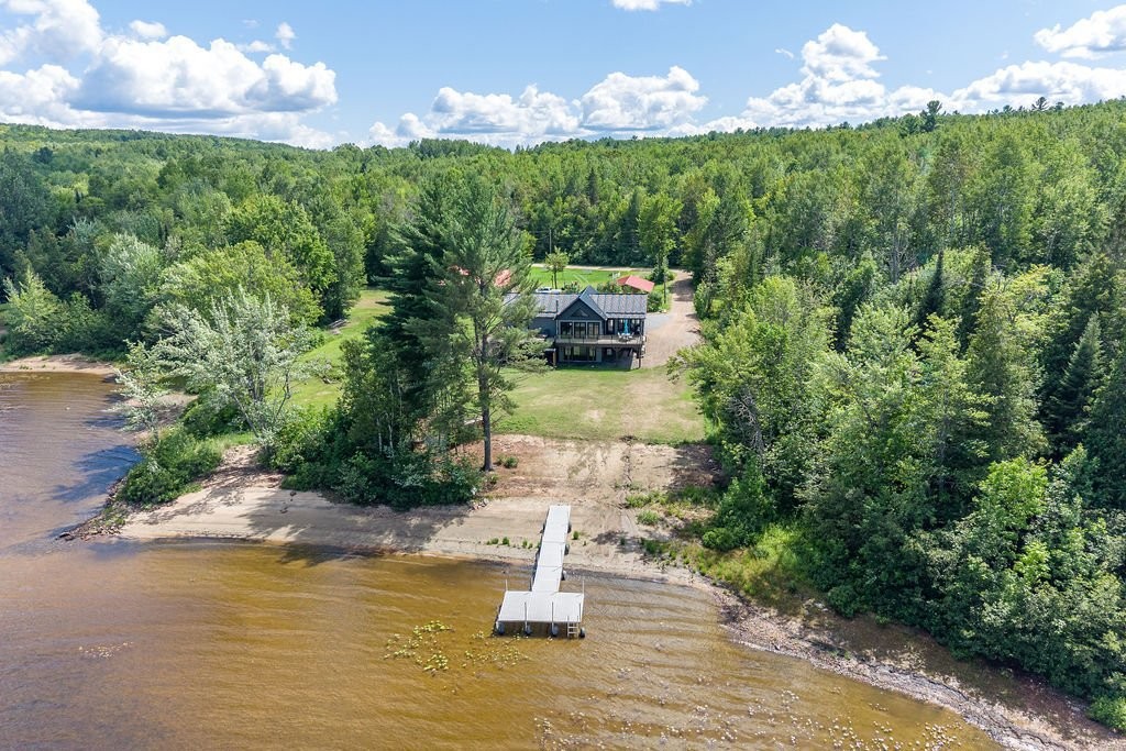 Photo aérienne - 219 Ch. Tripp, Sheenboro, QC - Outdoor With Body Of Water With View