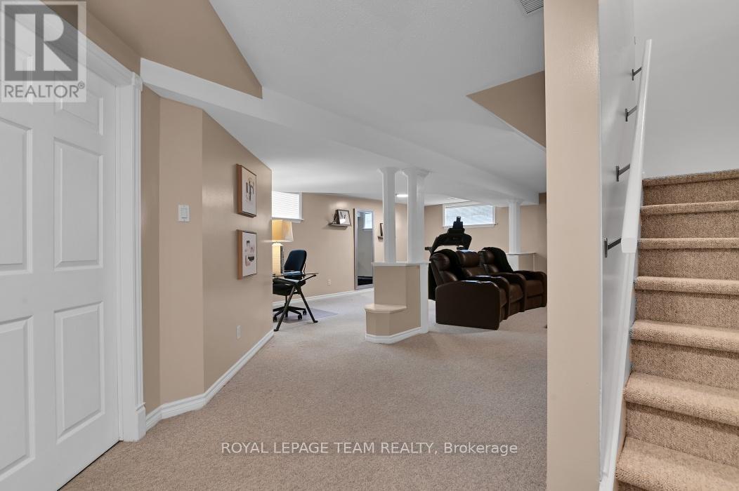 Extra room for the family in the finished basement - 4121 Wolfe Point Way, Ottawa, ON - Indoor Photo Showing Other Room