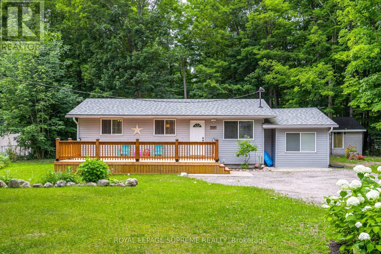 114 Desroches Trail, Tiny, ON - Outdoor With Deck Patio Veranda