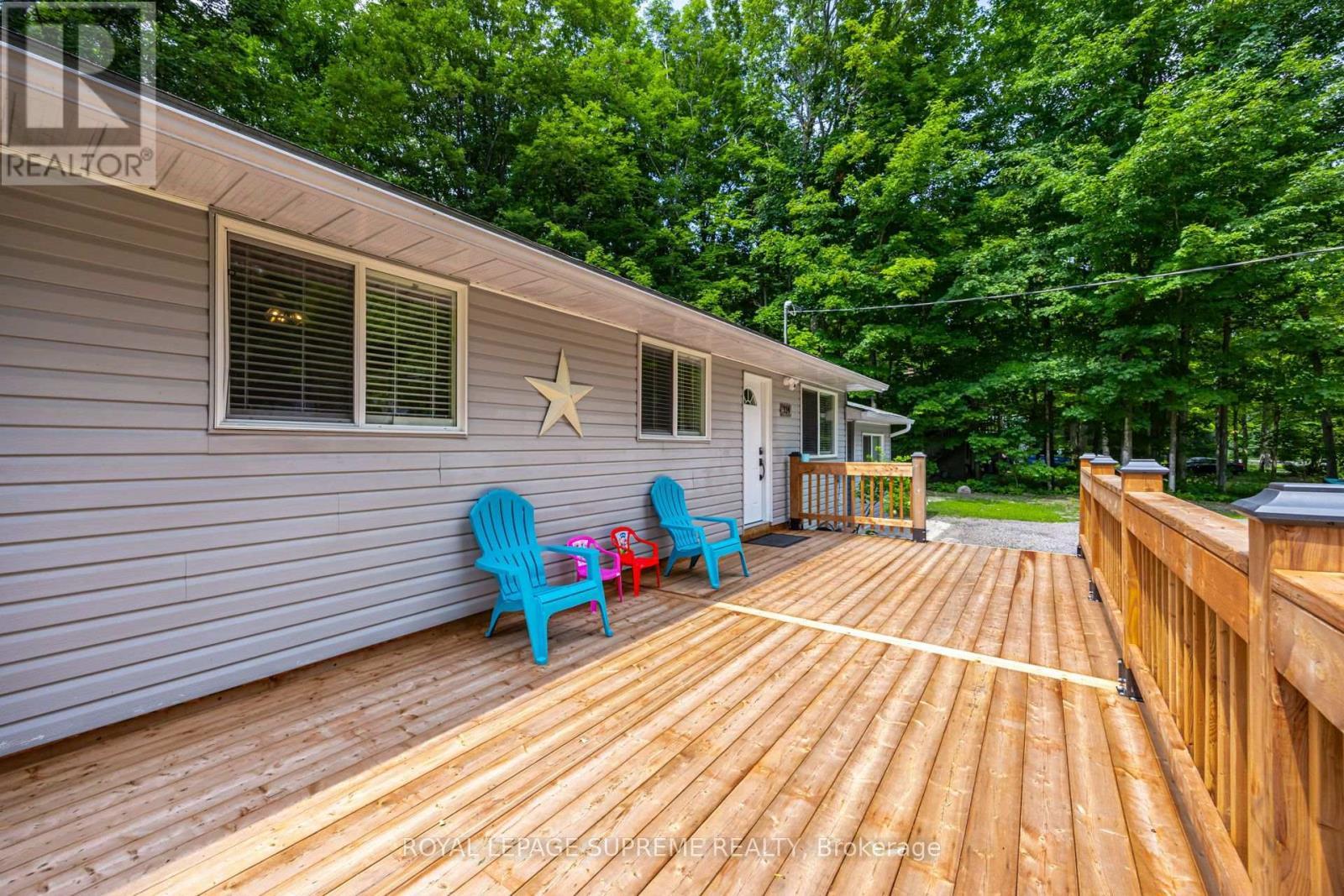 114 Desroches Trail, Tiny, ON - Outdoor With Deck Patio Veranda With Exterior