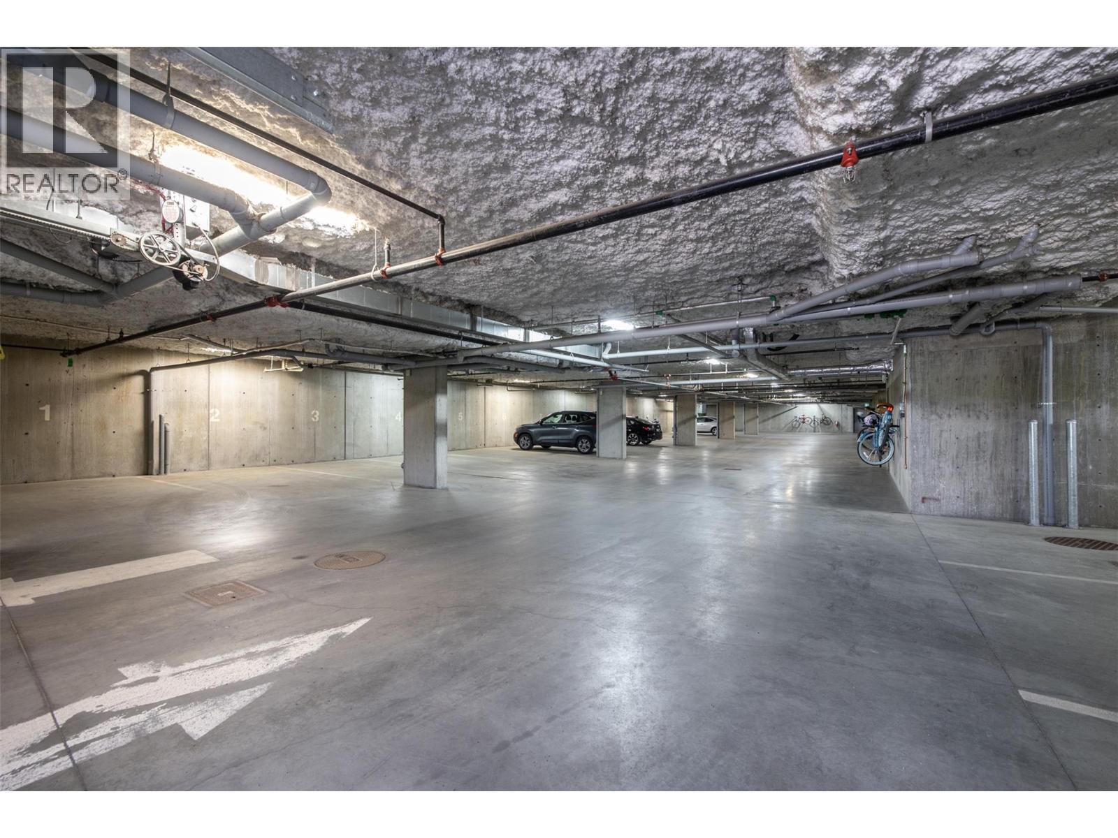 985 Academy Way Unit# 104, Kelowna, BC - Indoor Photo Showing Garage