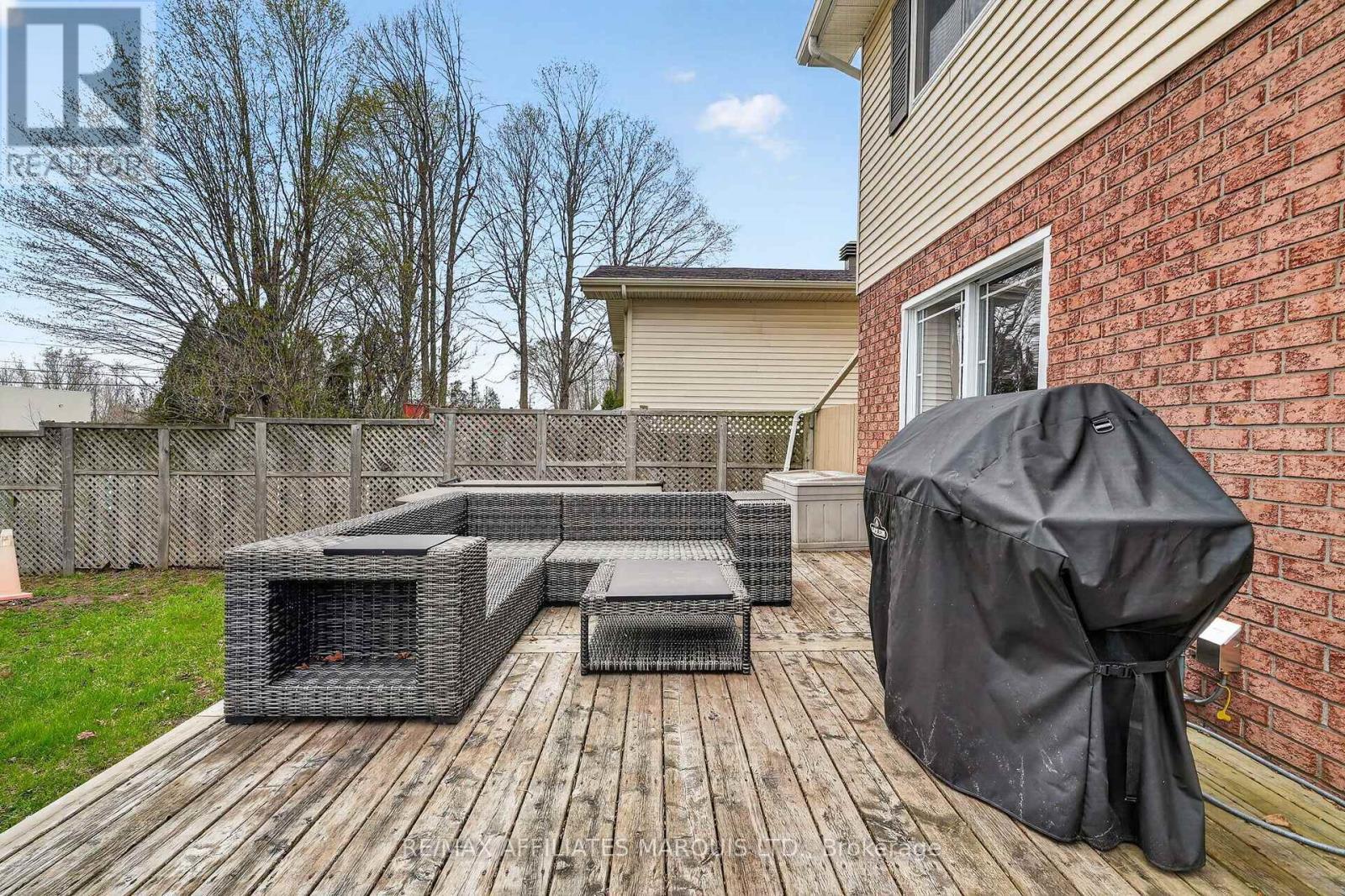 1337 Patricia Place, Cornwall, ON - Outdoor With Deck Patio Veranda With Exterior