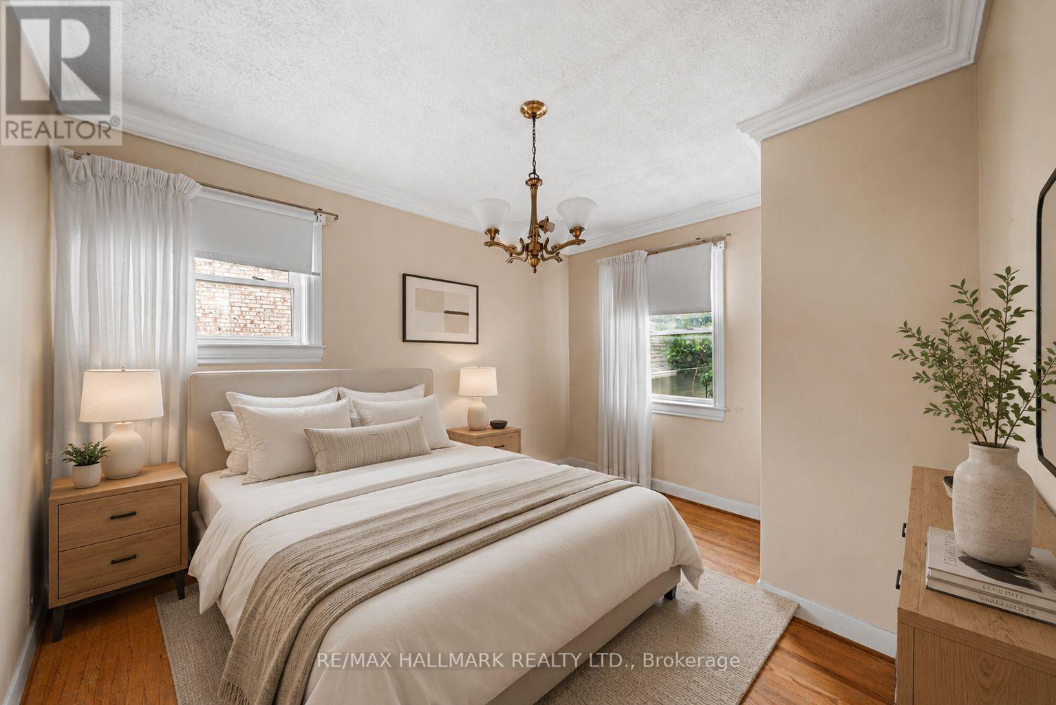 Virtually Staged - 27 Sunray Crescent, Toronto, ON - Indoor Photo Showing Bedroom