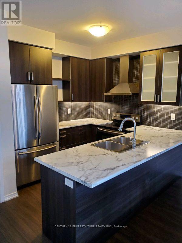 (Upper) - 3 Baffin Crescent, Brampton, ON - Indoor Photo Showing Kitchen With Double Sink