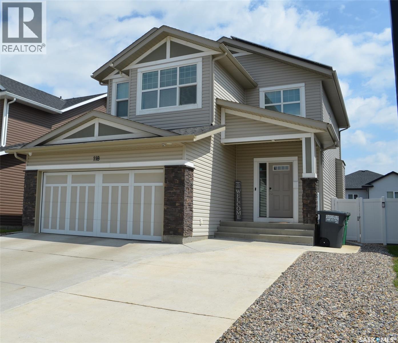 118 Stromberg Crescent, Saskatoon, SK - Outdoor With Facade