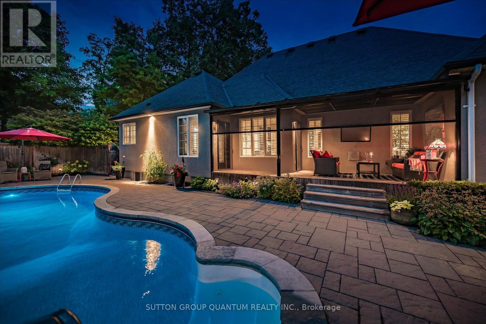 1109 Forestvale Drive, Burlington, ON - Outdoor With In Ground Pool With Deck Patio Veranda