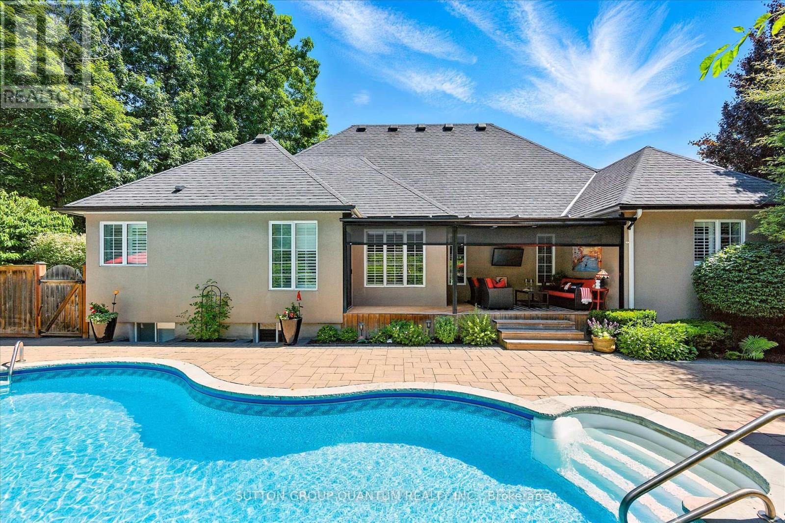 1109 Forestvale Drive, Burlington, ON - Outdoor With In Ground Pool With Deck Patio Veranda