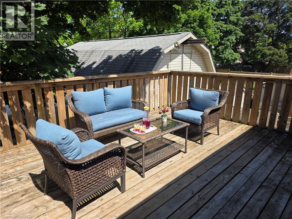upper deck - 76 Brentwood Avenue, Kitchener, ON - Outdoor With Deck Patio Veranda With Exterior