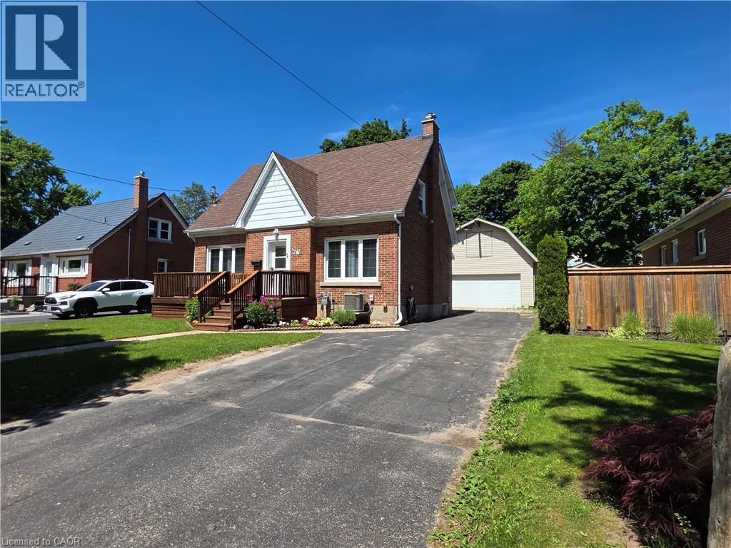 76 Brentwood Avenue, Kitchener, ON - Outdoor With Facade