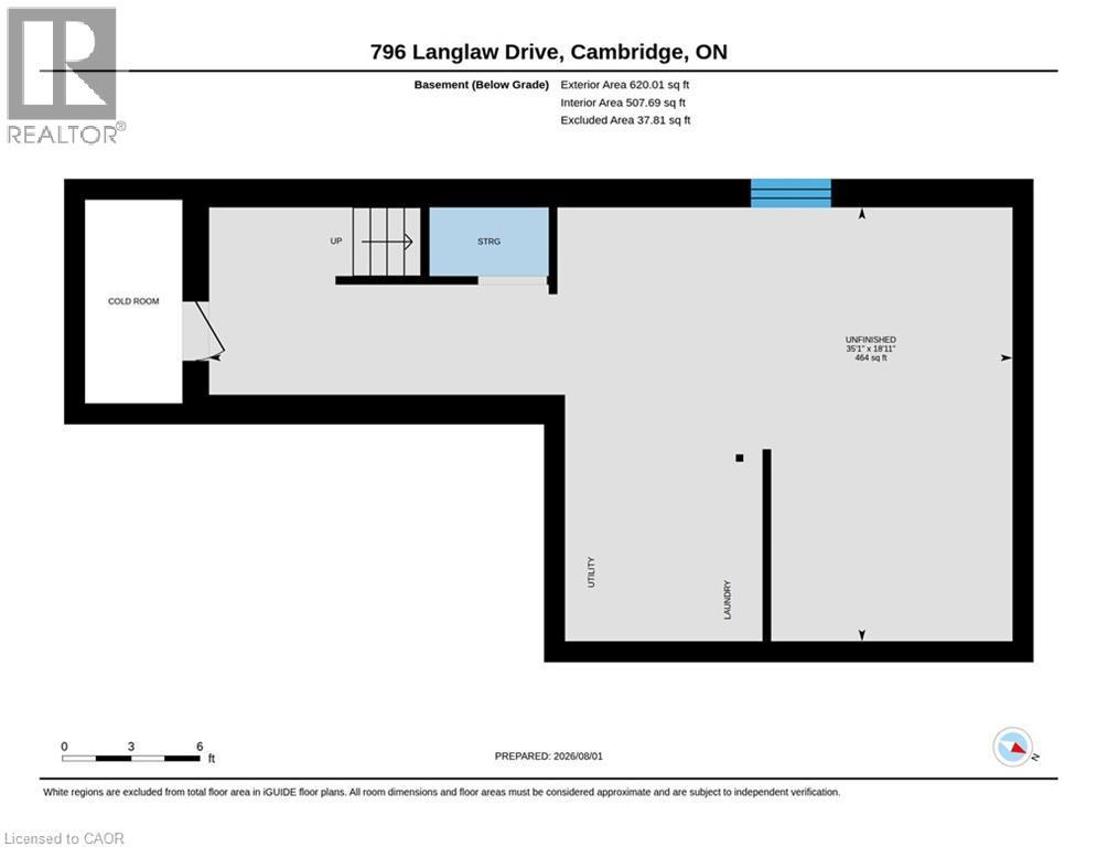 Floor plan - 496 Langlaw Drive, Cambridge, ON - Other