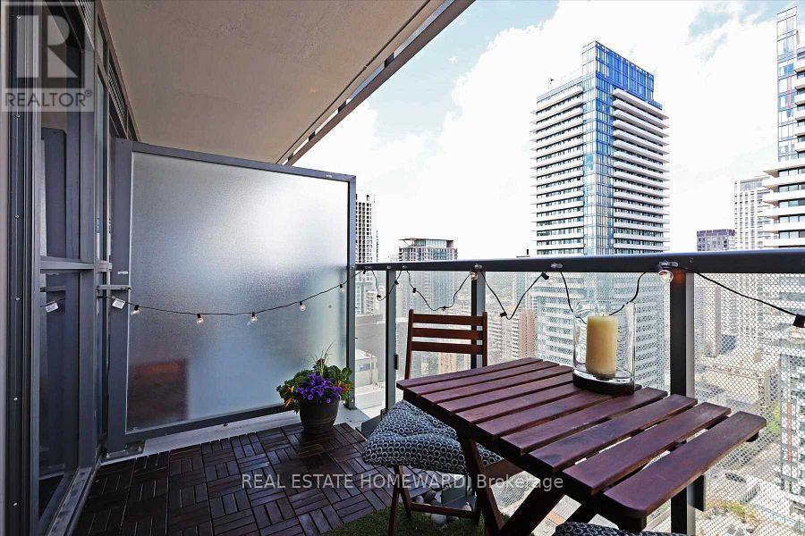 2601 - 125 Redpath Avenue, Toronto, ON - Outdoor With Balcony