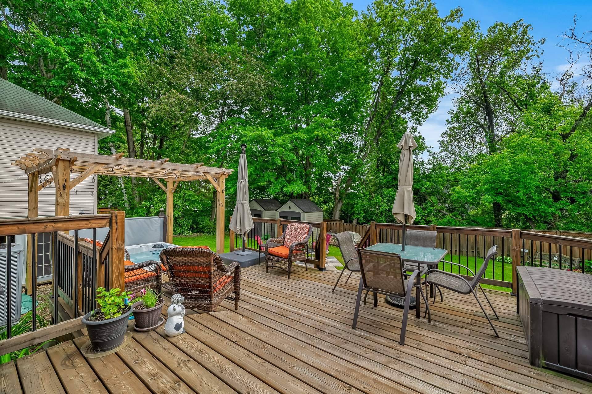 Patio - 196 Rue Argyle, Shawville, QC - Outdoor With Deck Patio Veranda With Exterior
