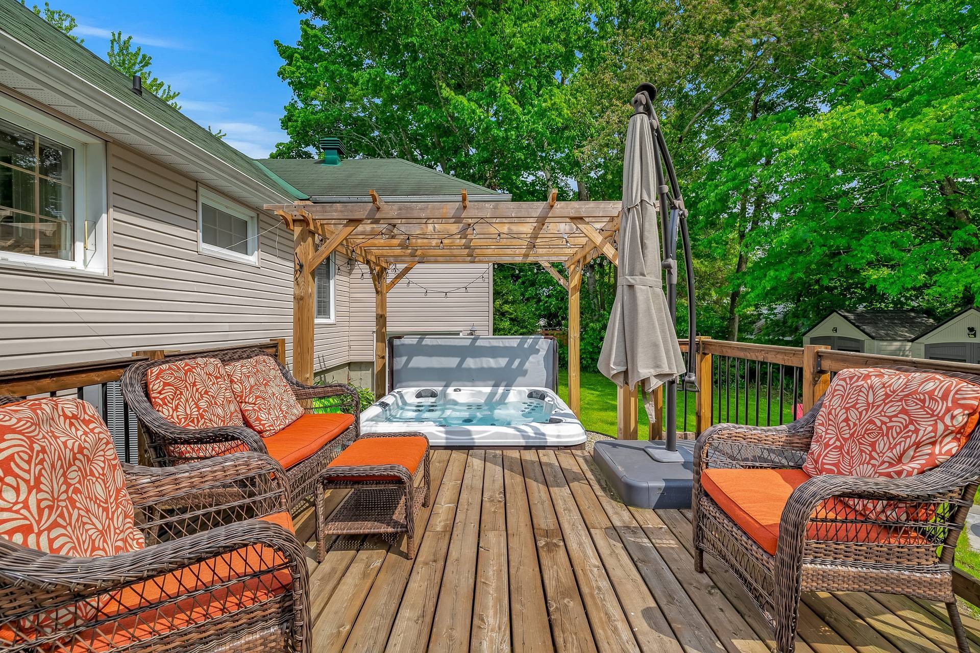 Patio - 196 Rue Argyle, Shawville, QC - Outdoor With Deck Patio Veranda
