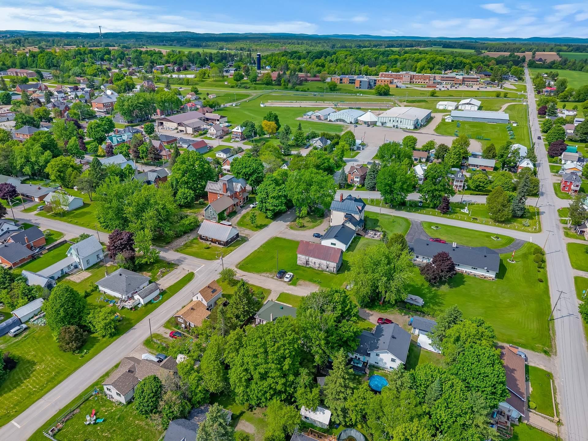 Aerial View - 196 Rue Argyle, Shawville, QC - Outdoor With View