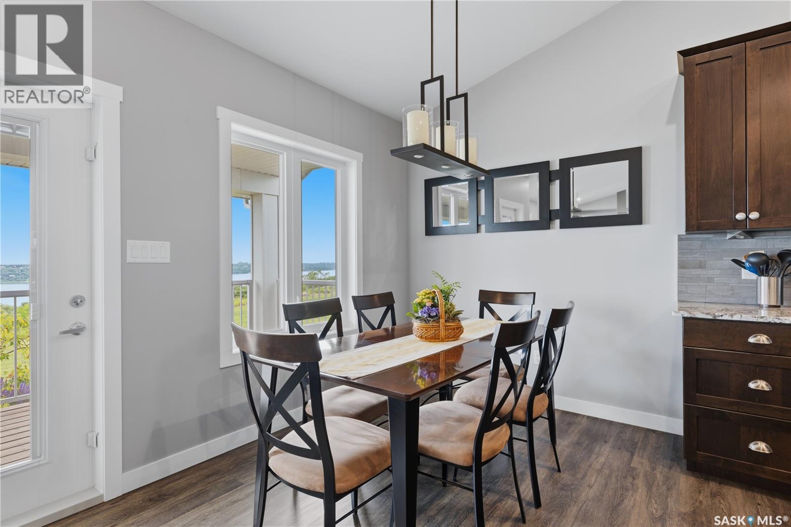 12 Valley Ridge Road, Last Mountain Lake, SK - Indoor Photo Showing Dining Room