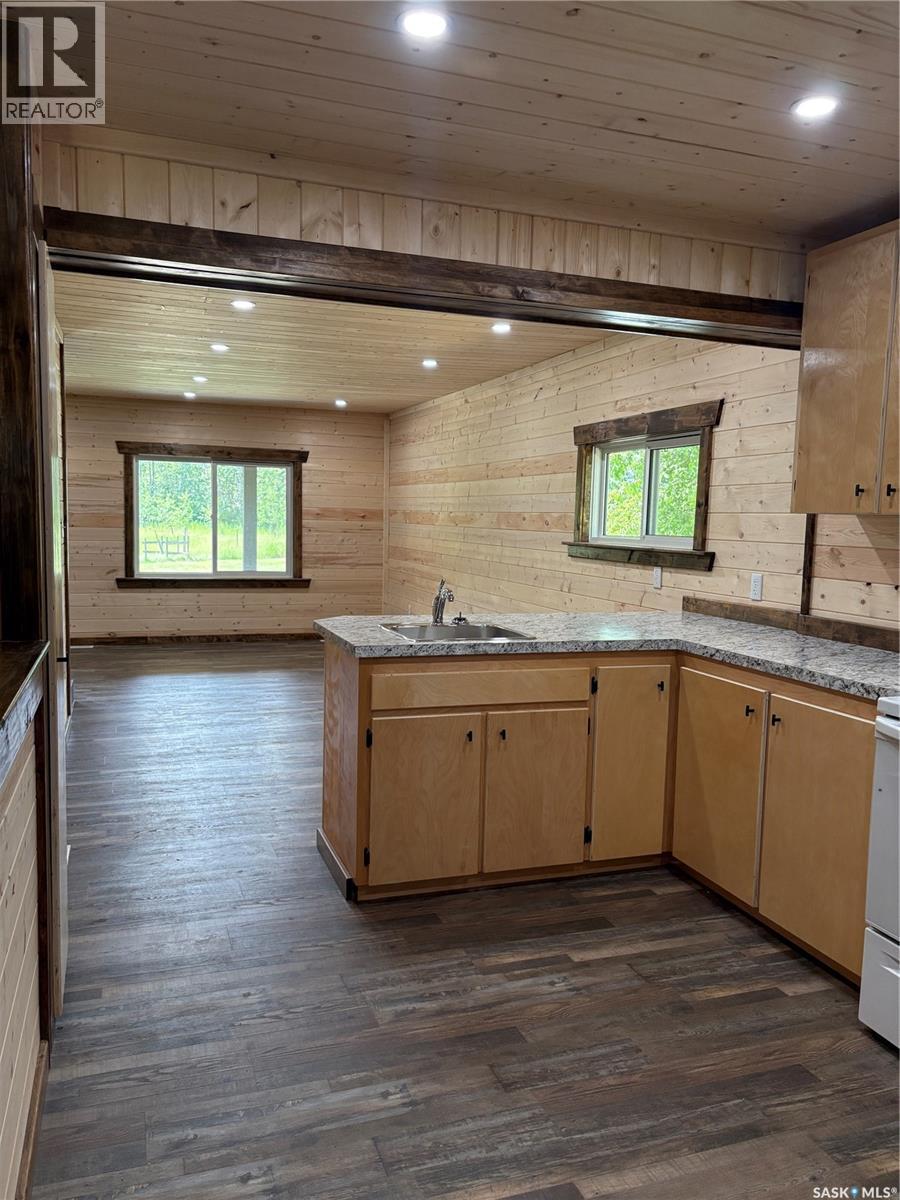 Thompson Acreage, Canwood Rm No. 494, SK - Indoor Photo Showing Kitchen