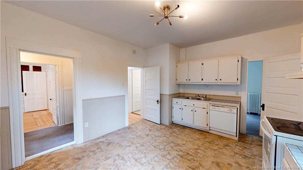 69-71 Clarendon, Saint John, NB - Indoor Photo Showing Kitchen With Double Sink