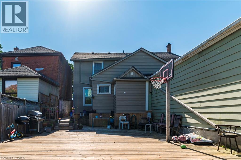 33 Railway Street, Hamilton, ON - Outdoor With Deck Patio Veranda