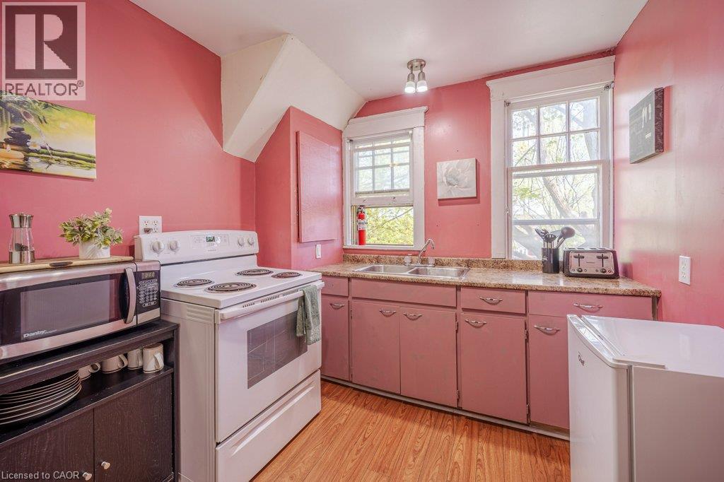 3 Glasgow Street, Kitchener, ON - Indoor Photo Showing Kitchen With Double Sink