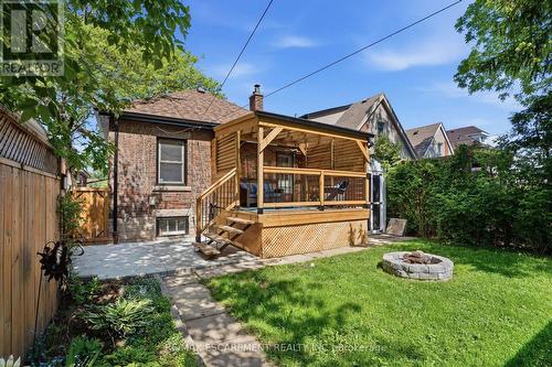96 Paling Avenue, Hamilton, ON - Outdoor With Deck Patio Veranda