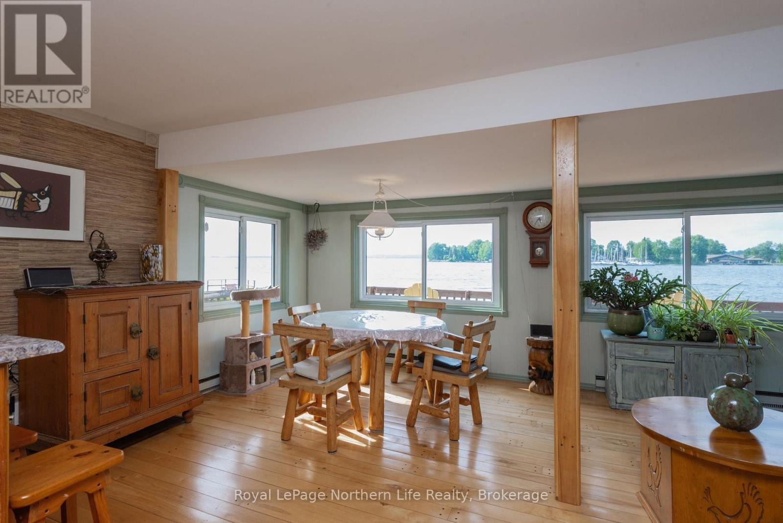 216 Green Road, Callander, ON - Indoor Photo Showing Dining Room