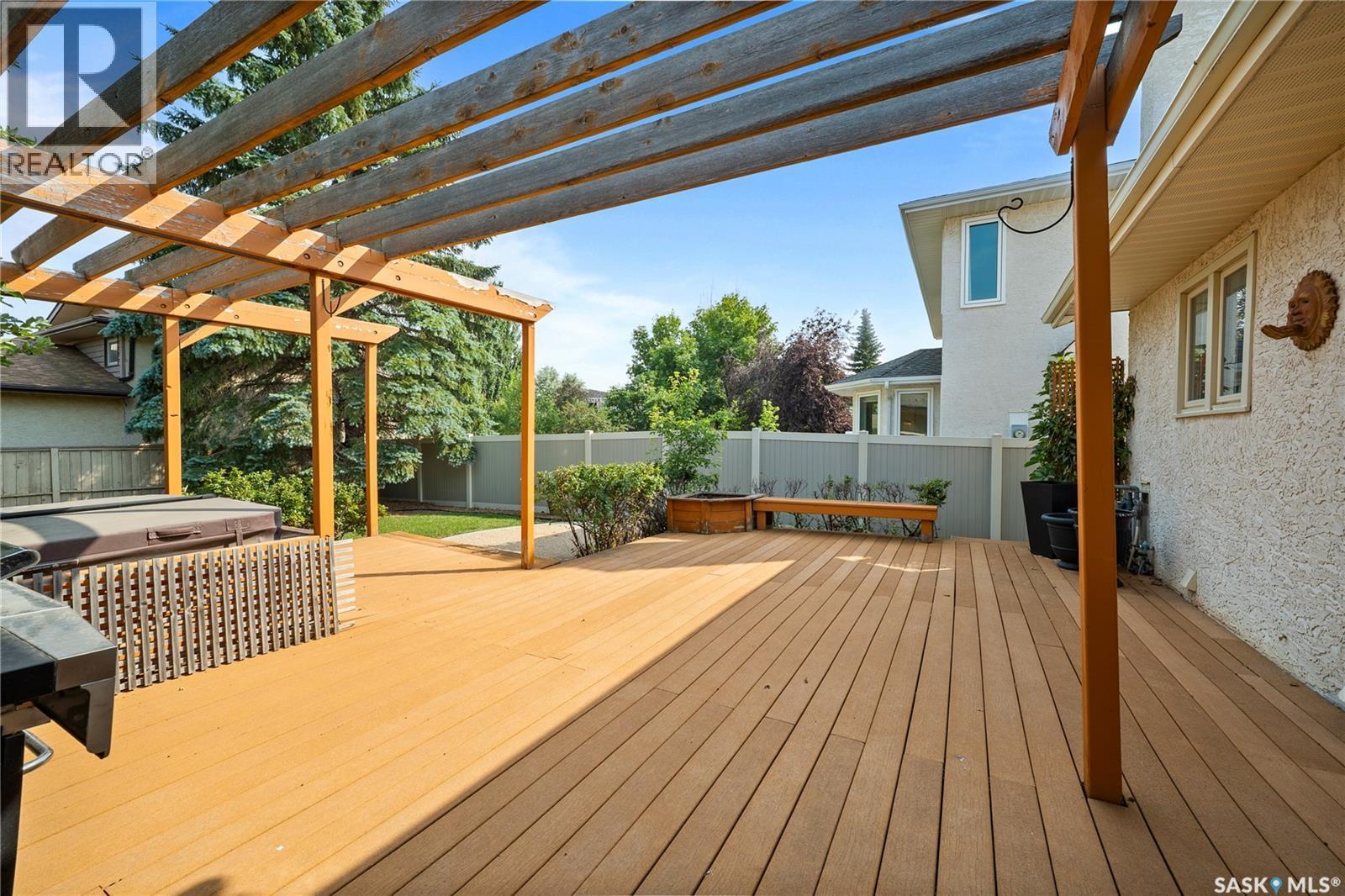 3603 Selinger Crescent, Regina, SK - Outdoor With Deck Patio Veranda With Exterior