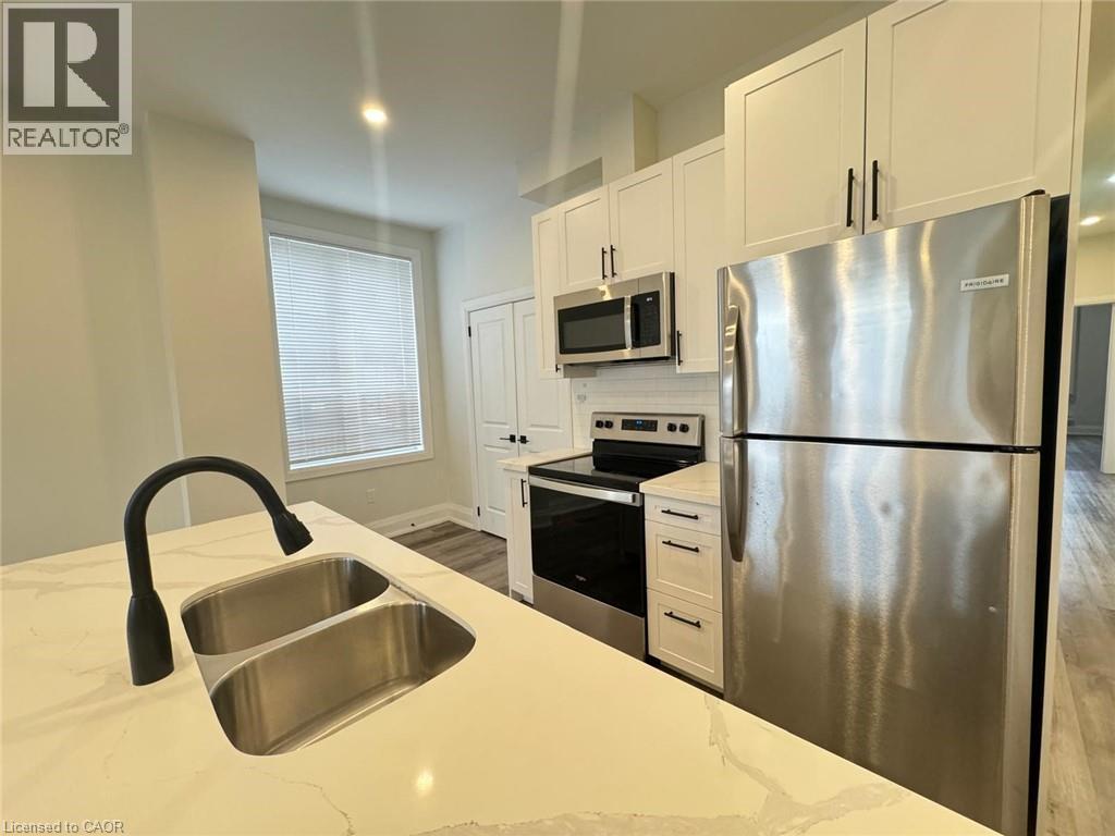 507 Wilson Street, Hamilton, ON - Indoor Photo Showing Kitchen With Stainless Steel Kitchen With Double Sink