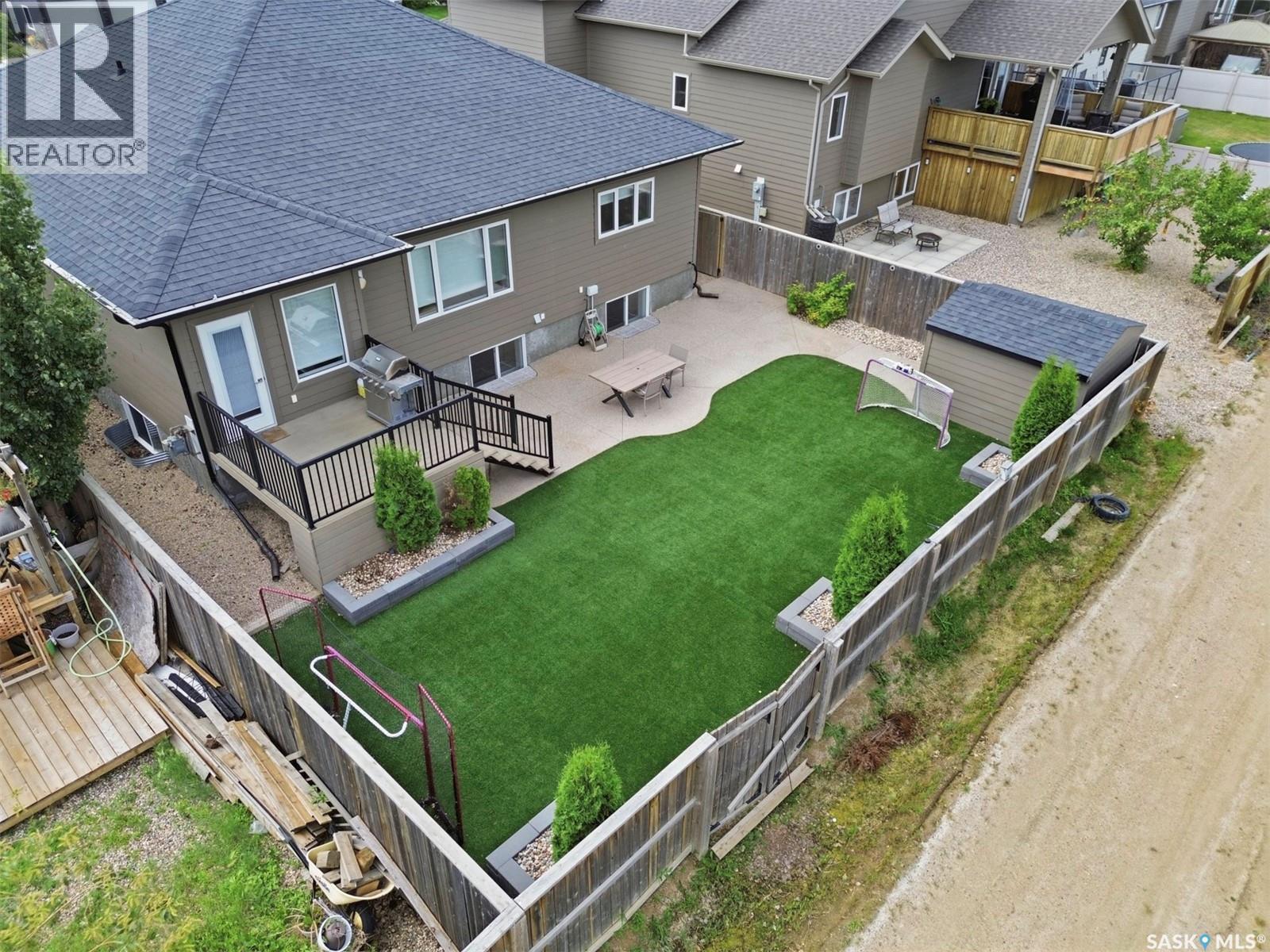 420 Hogan Way, Warman, SK - Outdoor With Deck Patio Veranda With Exterior