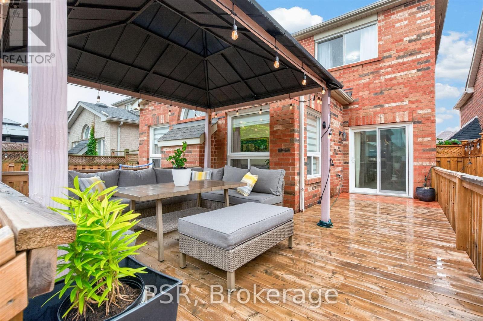 5183 Oscar Peterson Boulevard, Mississauga, ON - Outdoor With Deck Patio Veranda With Exterior