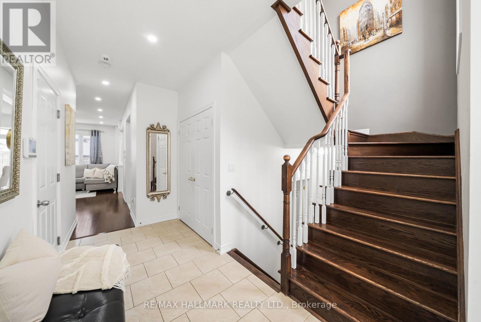 ceramic foyer with added garage access. - 152 Mcdonald Crescent, Clarington, ON - Indoor Photo Showing Other Room
