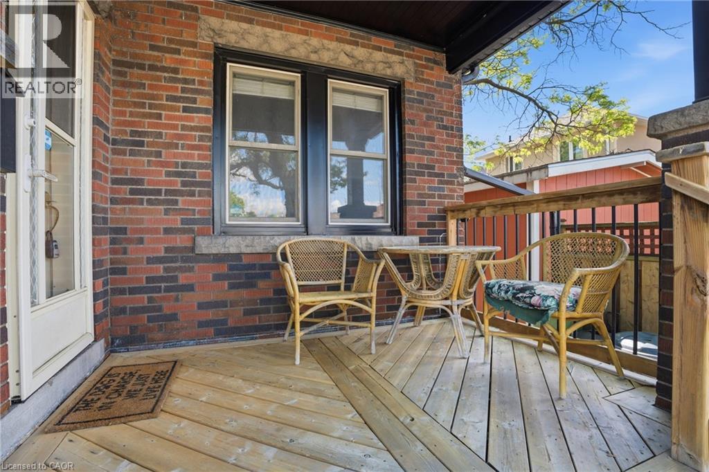 96 Paling Avenue, Hamilton, ON - Outdoor With Deck Patio Veranda With Exterior