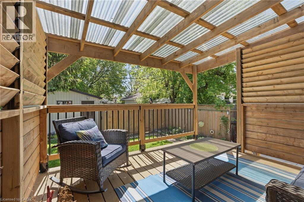 96 Paling Avenue, Hamilton, ON - Outdoor With Deck Patio Veranda With Exterior